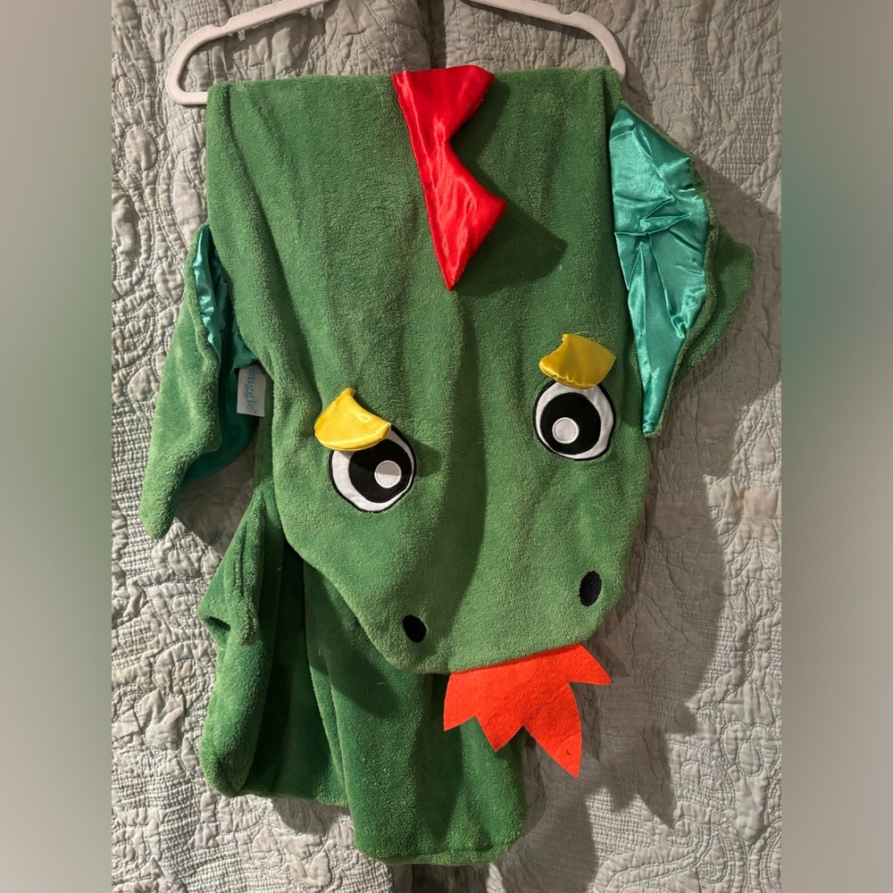 Green Fire Breathing Dragon Snuggie Sleep Sack